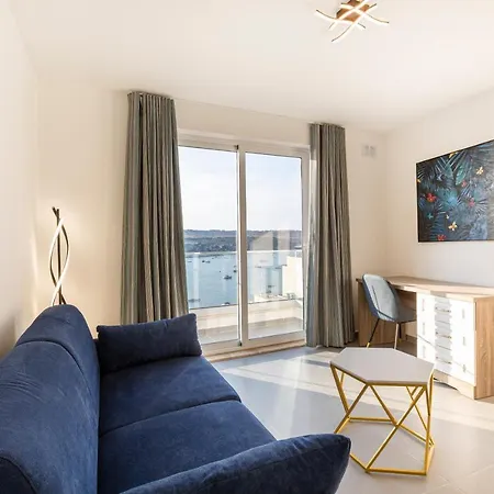 Duplex Seafront Apt, In Central Area With Terrace By 360 Estates Apartment *